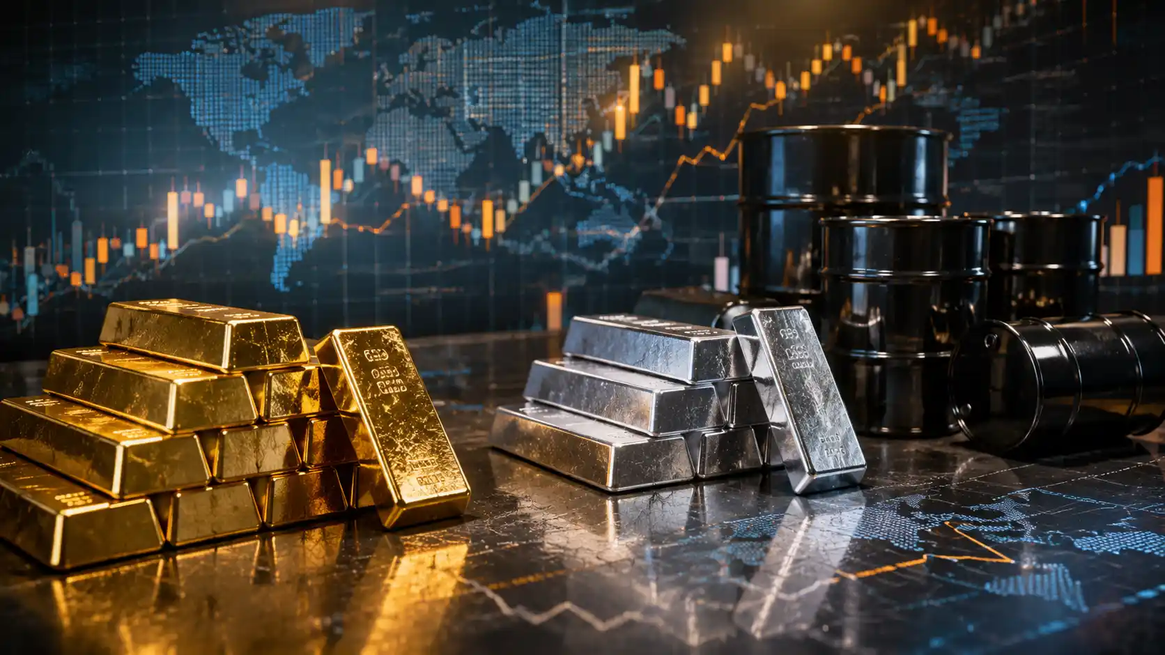 Gold, Silver ਅਤੇ Crude Oil Price Update: ਸੋਨਾ-ਚਾਂਦੀ ਦਬਾਅ ਹੇਠ, ਕੱਚੇ ਤੇਲ ਵਿੱਚ ਫਿਰ ਤੇਜ਼ੀ