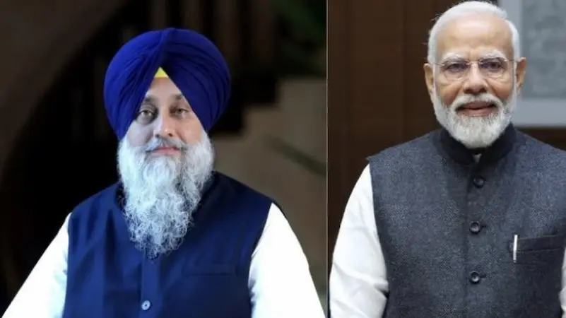 PM Modi ਅਤੇ ਸੁਖਬੀਰ ਸਿੰਘ ਬਾਦਲ ਦੀ ਮੁਲਾਕਾਤ, ਪੰਜਾਬ ਵਿੱਚ BJP–SAD ਗਠਜੋੜ ਦੀਆਂ ਚਰਚਾਵਾਂ ਮੁੜ ਤੇਜ਼