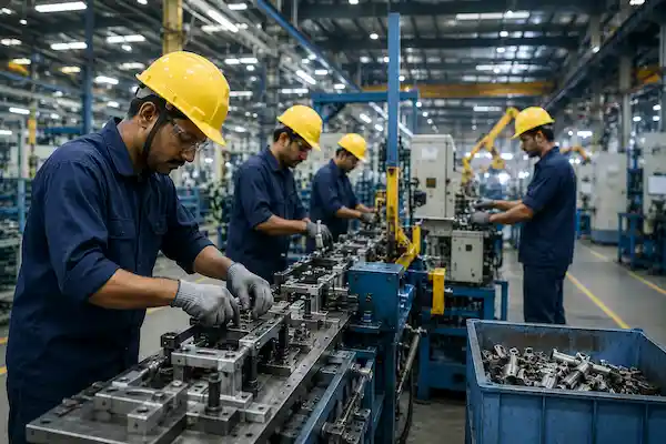 India Manufacturing PMI Data: ਭਾਰਤ ਦੇ ਮੈਨੂਫੈਕਚਰਿੰਗ ਸੈਕਟਰ ਦੀ ਗਤੀ 5 ਸਾਲਾਂ ਦੇ ਹੇਠਲੇ ਪੱਧਰ 'ਤੇ, ਕਮਜ਼ੋਰ ਮੰਗ ਕਾਰਨ ਨਵੀਂ ਭਰਤੀ ਦੀ ਰਫ਼ਤਾਰ ਵੀ ਹੋਈ ਹੌਲੀ!