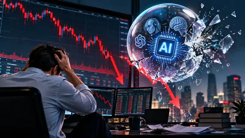 Market Crash: US ਮਾਰਕੀਟ 'ਚ ਟੈੱਕ ਸ਼ੇਅਰਾਂ ਦੀ ਵੱਡੀ ਗਿਰਾਵਟ, AI Bubble ਫਟਗਿਆ ਵਧੀ ਚਿੰਤਾ, ਜਾਣੋ ਗਿਰਾਵਟ ਪਿੱਛੇ ਅਸਲ ਕਾਰਨ!